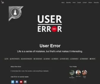 Error.show(Error show) Screenshot