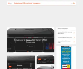 Errorcodeimpresora.com(Errorcodeimpresora) Screenshot