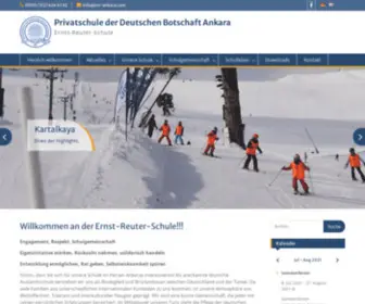 ERS-Ankara.com(Privatschule der Deutschen Botschaft Ankara) Screenshot