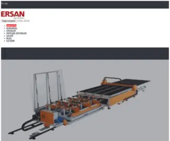 Ersanmachine.com(ERSAN CAM MAKINA / ISI YALITIMLI CAM ve CAM İŞLEME MAKİNELERİ) Screenshot
