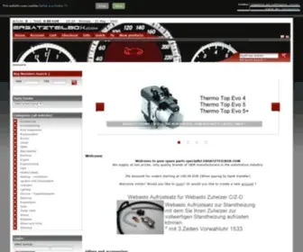 Ersatzteilbox.com(Standheizung jetzt online kaufen) Screenshot