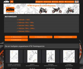 Ersatzteile-KTM.de(# KTM) Screenshot