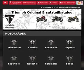 Ersatzteile-Triumph.de(# TRIUMPH) Screenshot