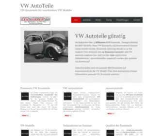 Ersatzteile.nl(VW Autoteile) Screenshot