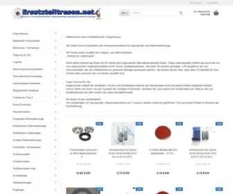 Ersatzteiltresen.net(Ersatzteile für Hausgeräte und Elektrowerkzeuge ) Screenshot
