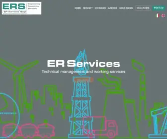 Erservices.ch(ER Services Technical management and working services) Screenshot