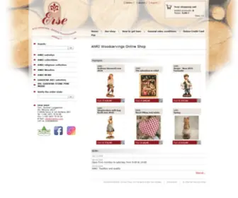 Erseshop.com(ANRI Woodcarvings) Screenshot