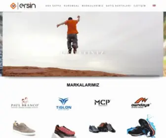 Ersinshoes.com((Paul Branco) Screenshot