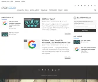Ersintezcan.com.tr(SEO Uzmanı) Screenshot