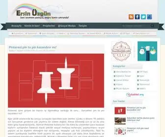 Ersinuzgun.com(Kişisel blog) Screenshot