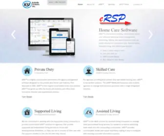 ERSP.net(Home Care Software) Screenshot