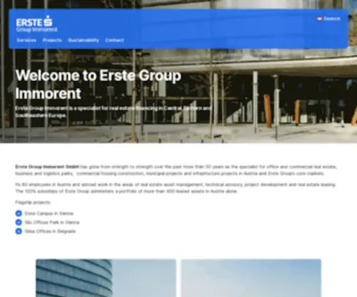 Erstegroupimmorent.com(Erste Group Immorent GmbH) Screenshot