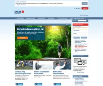 Ersteinvestment.hu(Erste befektetési zrt) Screenshot