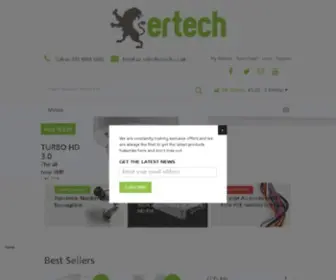 Ertech.co.uk(Hikvision) Screenshot