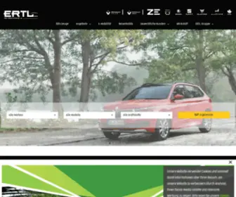 ERTL-Gruppe.de(Renault & Dacia Händler aus Dresden) Screenshot