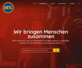 ERTL-Karussell-Land.de(Eventmodule mieten) Screenshot