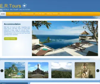 Ertours.com(Bali hotel) Screenshot