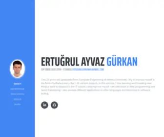 Ertugrulgurkan.com.tr(Ertuğrul) Screenshot