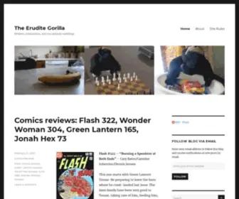 Eruditegorilla.com(The Eruditegorilla) Screenshot