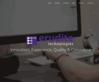 Eruditetechnologies.com.au(Erudite Technologies Central Coast & Sydney based J2EE Consulting) Screenshot