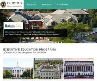 Eruditus.com(Executive Education) Screenshot