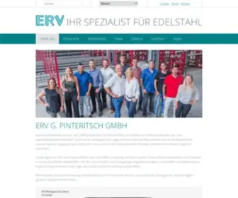 ERV-GMBH.at(Über uns) Screenshot