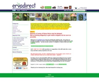 Ervadirect.com(Erva Catalog) Screenshot