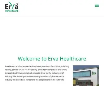 Ervahealthcare.com(Erva Healthcare) Screenshot