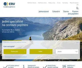 ErvPojistovna.cz(Cestovní pojištění) Screenshot