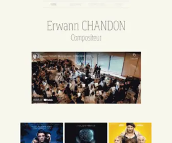 Erwannchandon.com(Musique De Film) Screenshot