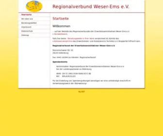 Erwerbslosenberatung-Weser-EMS.de(Erwerbsloseninitiativen im Raum Weser Ems) Screenshot