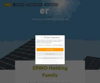 Erwoholding.de(Erwo Holding) Screenshot