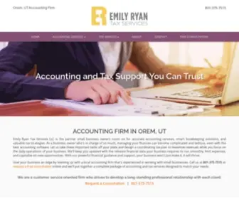 Eryantax.com(Accounting and Bookkeeping) Screenshot