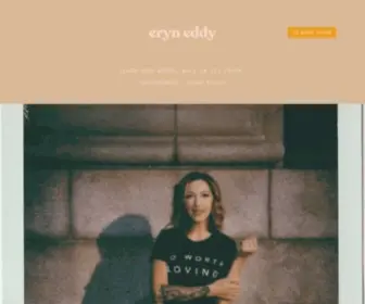 Eryneddy.com(So Worth Loving) Screenshot