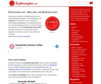 Erythrozyten.net(Rote blutkörperchen) Screenshot