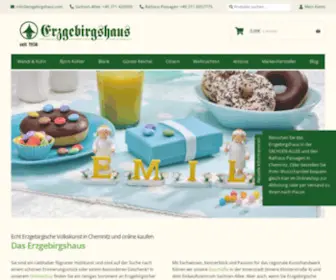 Erzgebirgshaus.com(Onlineshop) Screenshot