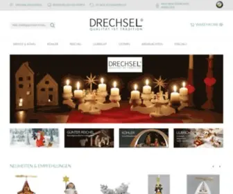 Erzgebirgskunst-Drechsel.de(Qualität ist Tradition) Screenshot
