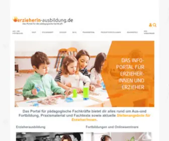 Erzieherin-Ausbildung.de(Erzieherin) Screenshot