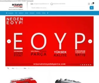 Erzurumotoyedekparca.com(Erzurum Oto Yedek Parça) Screenshot