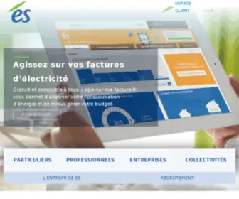 ES-Energies.fr(Le Groupe ÉS) Screenshot