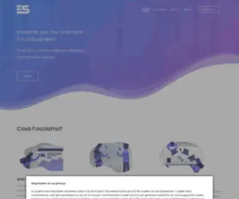 ES-Informatica.it(Web Agency Pordenone) Screenshot