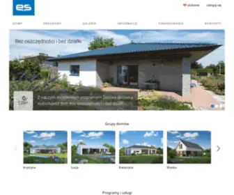 ES-PL.pl(Bezpłatny katalog domów jednorodzinnych) Screenshot