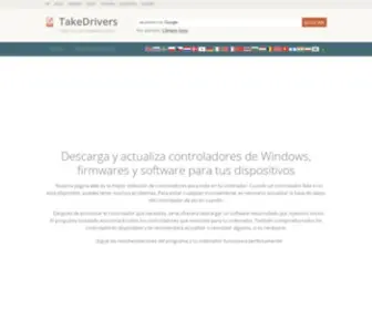 ES-Takedrivers.com(Descargar y actualizar controladores de Windows) Screenshot