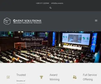 ES.events(Event Solutions Zambia) Screenshot