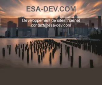 Esa-Dev.com(Sites web) Screenshot