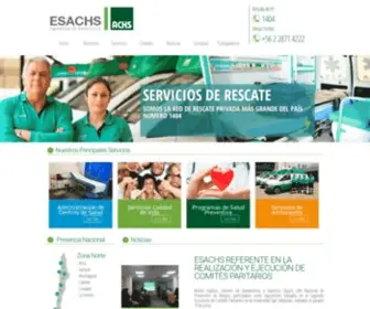 Esachs.cl(Empresa de Servicios Externos) Screenshot