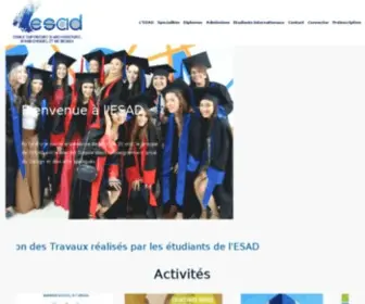 Esad-Tunis.com(Inscription universitaire 2020) Screenshot