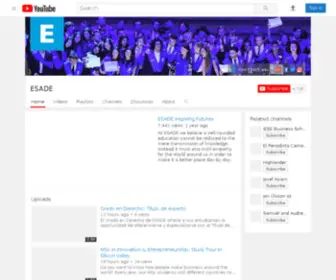 Esade.tv(Esade) Screenshot