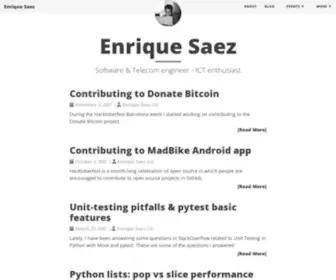 Esaezgil.com(Enrique Saez) Screenshot