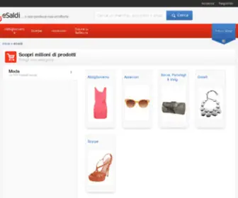 Esaldi.it(Tutte le offerte dei migliori negozi online) Screenshot